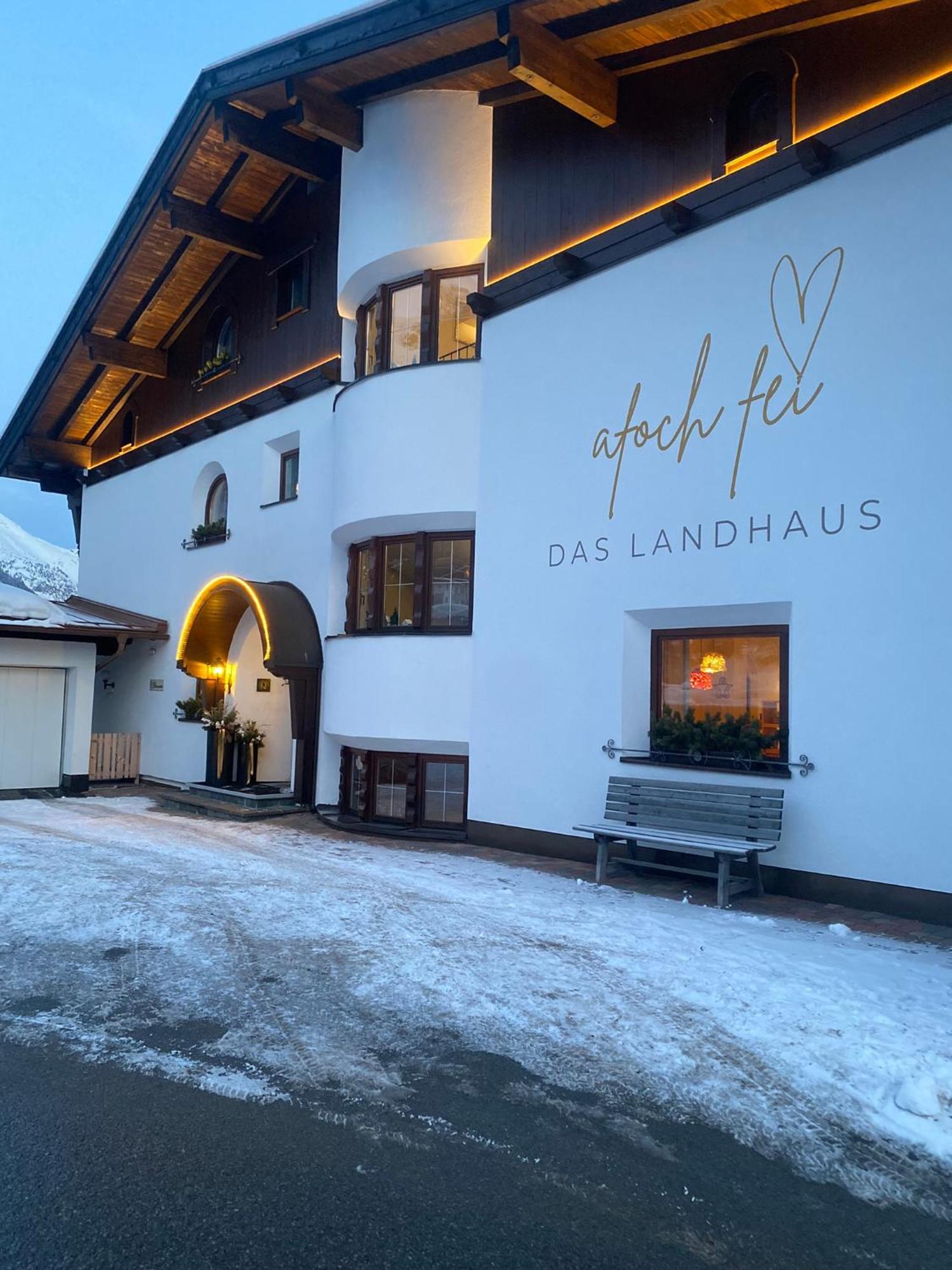 Landhaus Hüttl St. Anton am Arlberg Exterior foto